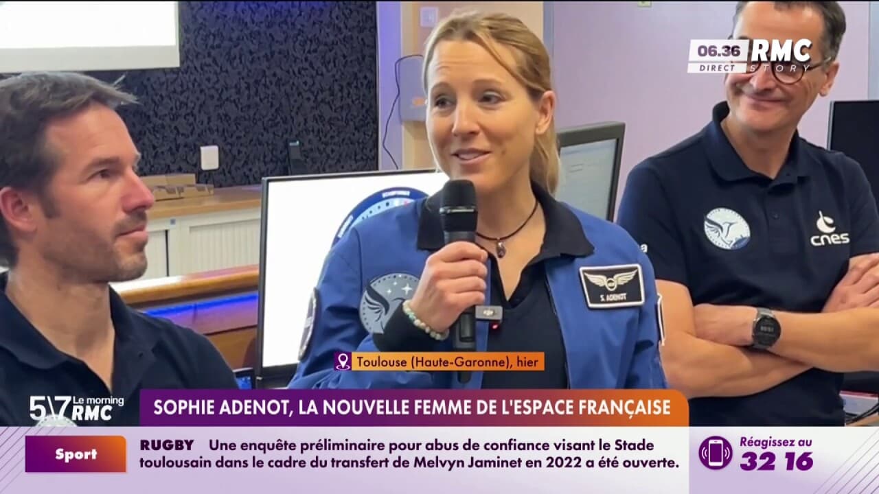 Sophie Adenot, la nouvelle femme de l'espace française