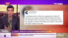 "La story sport" : imbroglio autour du remplacement de Fernando Alonso chez Alpine