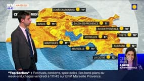 Météo Bouches-du-Rhône: grand soleil prévu ce jeudi, 11°C à Marseille