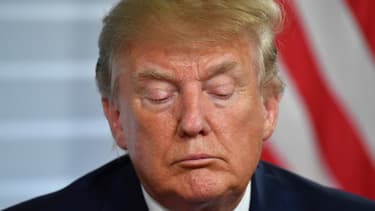 Le président américain lors du sommet du G7 à Biarritz, le 25 août 2019.