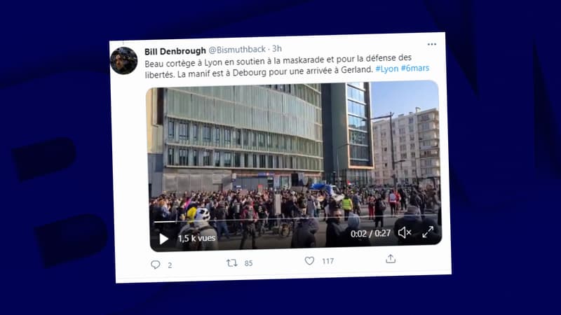 Plusieurs centaines de personnes ont manifesté ce samedi à Lyon