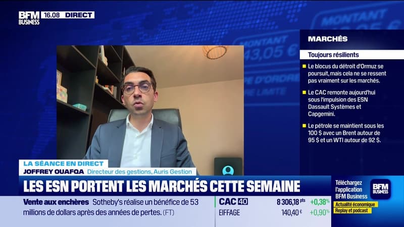 "Dassault Systèmes et Capgemini se réveillent en bourse" - 16/04