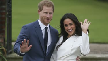 Le prince Harry et Meghan Markle ont annoncé leur mariage, le 27 novembre 2017, à Kensington Palace à Londres