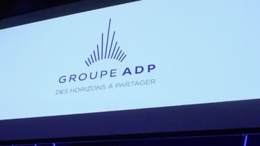 Logo du groupe ADP.
