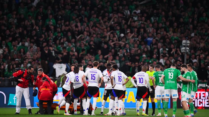 Saint-Etienne-Lyon: âge, pas membre d'un groupe ultra... le profil du supporter interpellé pour le jet de projectile sur l'arbitre