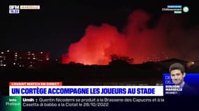 OM-Tottenham: atmosphère incandescente aux abords du Vélodrome