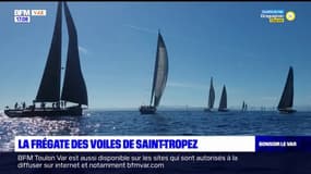 Var: la frégate des voiles de Saint-Tropez