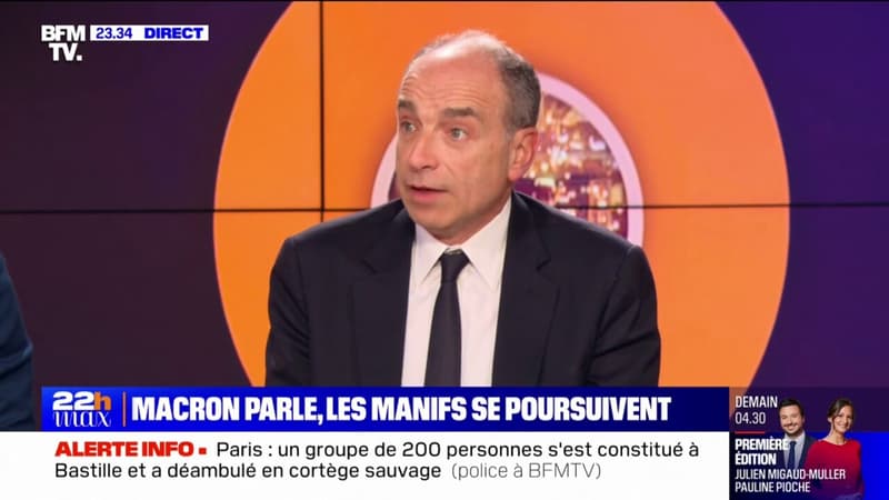 Jean-François Copé appelle Emmanuel Macron à recomposer la majorité « avec des LR qui sont prêts à le faire »