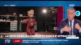 La chronique de Frédéric Simottel : La tech dans les cinémas et parcs d'attractions - 13/05