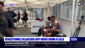 Athlétisme: l'alsacien Jeff Erius signe au Lille Métropole Athlétisme  