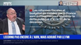 BFM Conso : Lecornu pas encore à l'abri, mais adoubé par le FMI - 16/10