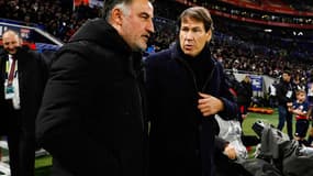 Christophe Galtier et Rudi Garcia