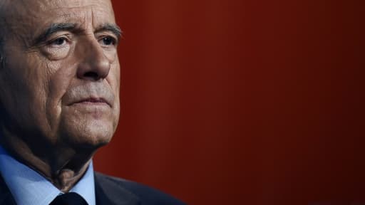 Alain Juppé lors d'un meeting Les Républicains à Paris le 10 mai 2016