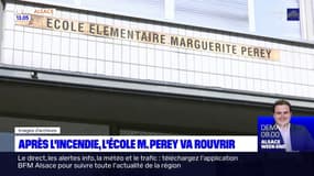 Strasbourg: après l'incendie, l'école Marguerite-Perey va rouvrir