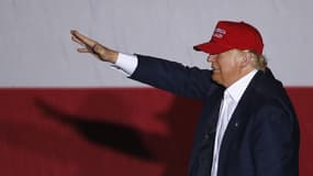 Le candidat républicain Donald Trump, le 13 mars 2016 lors d'un meeting électoral à Boca Raton, en Floride.