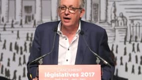Le secrétaire national du Parti communiste, Pierre Laurent, le 11 mai 2017 à Paris