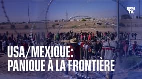  USA/Mexique: migrants, panique à la frontière