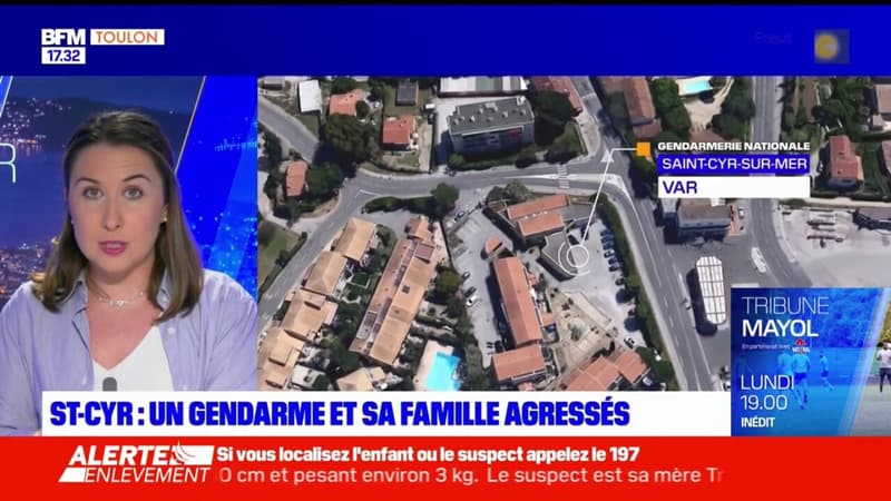 Var: un homme s'introduit dans la gendarmerie de Saint-Cyr-sur-Mer et agresse la famille d'un militaire