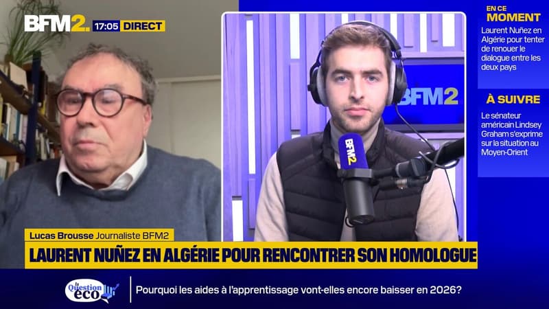 Une approche "pragmatique": l'historien Benjamin Stora sur la visite de Laurent Nuñez en Algérie