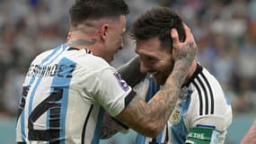 Enzo Fernandez Lionel Messi