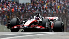 Kevin Magnussen (Haas) sur les qualifications du Grand Prix du Brésil, le 11 novembre 2022
