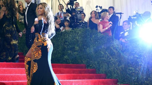 La chanteuse Beyoncé lors du Costume Institute Benefit  à New York, le 6 mai 2013