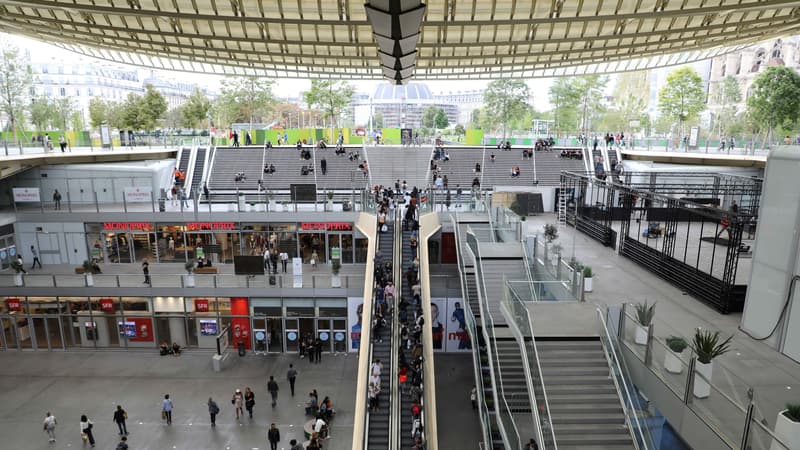 Une bagarre a éclaté à proximité du Forum des Halles lundi soir.