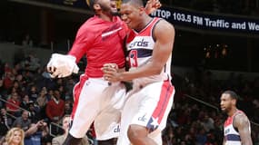 John Wall et Kevin Séraphin