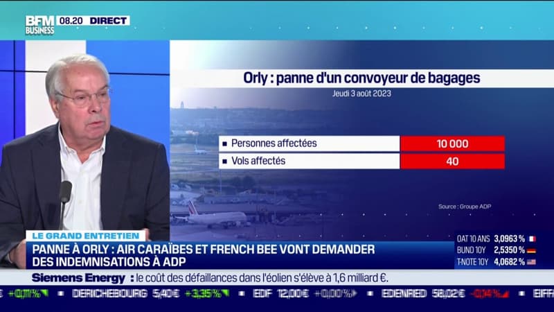 Panne à Orly: Air Caraïbes et French Bee vont demander des indemnisations à ADP