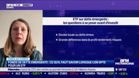  Idée de fonds :  Fonds de dette émergente, ce qu'il faut savoir lorsque l'on opte pour un ETF - 14/04