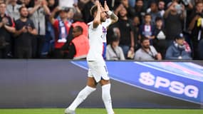 Neymar avec le PSG, fin octobre 2022