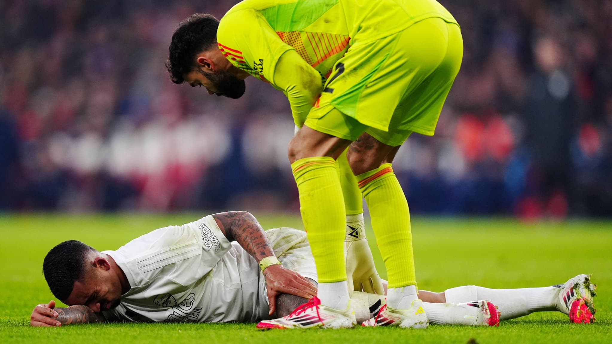 Gabriel Jesus gravement blessé