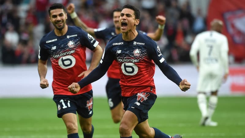 André savoure son premier but avec Lille
