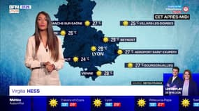 Météo à Lyon: un beau soleil et jusqu'à 28°C dans l'après-midi