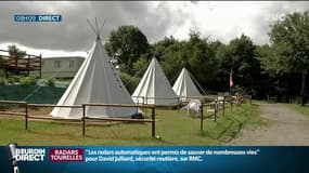 "On fait de la résistance par rapport aux gros campings",  le petit camping de Véronique et Olivier propose un concept nature et écolo