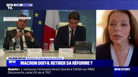 Réforme du corps électoral en Nouvelle-Calédonie: "Reculer, c'est donner raison à ceux qui utilisent la violence et la destruction", estime Valérie Boyer (sénatrice LR des Bouches-du-Rhône)