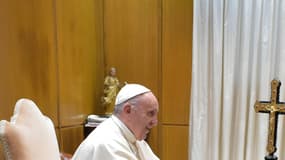 François Hollande et le pape François au Vatican le 17/08/16