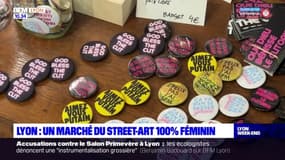 Lyon: un marché du street-art 100% féminin