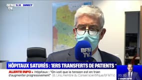 Covid-19: deux patients des Hauts-de-France transférés vers la Belgique, selon l'ARS