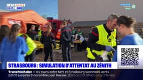 Strasbourg: simulation d'attentat au Zénith pour un exercice de grande ampleur