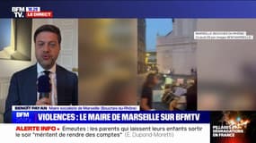 Émeutes: "Personne ne peut accepter que la réponse soit la violence", affirme le maire de Marseille, Benoît Payan