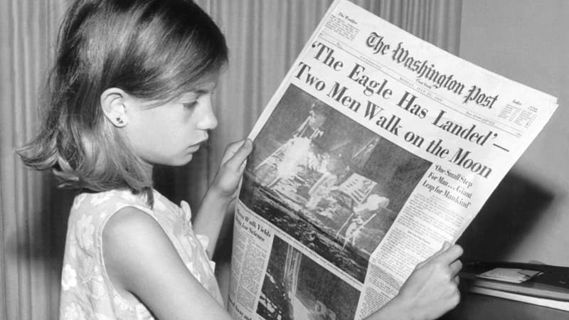 Le 20 juillet 1969 (le 21 en Europe), Neil Armstrong et Buzz Aldrin marchent sur la Lune.