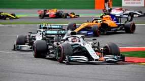 Lewis Hamilton au GP de Belgique