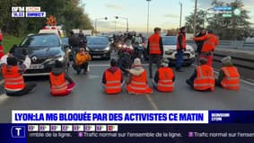 Lyon : la M6 bloquée par des activistes ce matin
