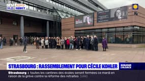 Strasbourg: rassemblement pour Cécile Kohler