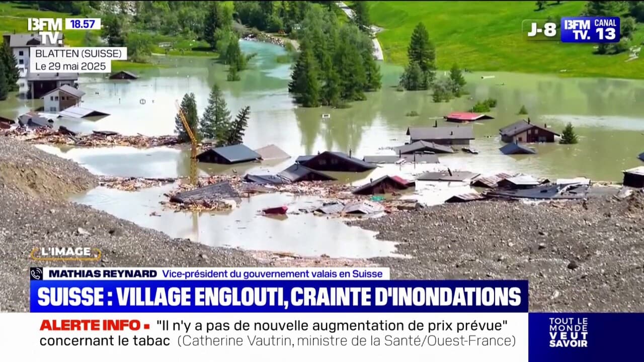 Village englouti en suisse: 