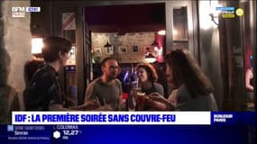 Île-de-France: la première soirée sans couvre-feu