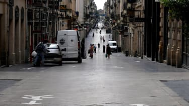 La rue Sainte Catherine, à Bordeaux.