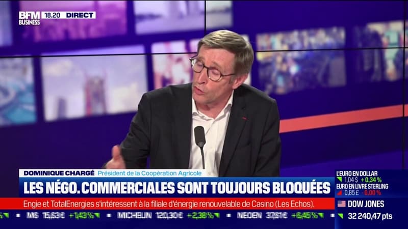 Négociations commerciales bloquées: