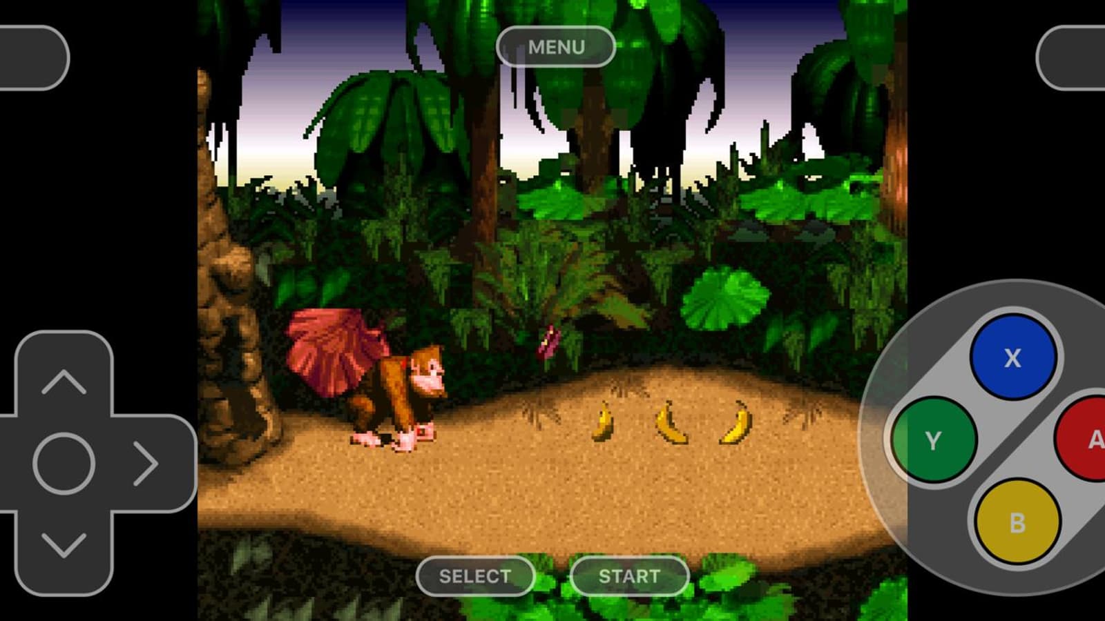 Un aperçu de l'émulateur Super Nintendo sur iPhone